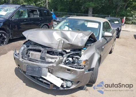 2005 Audi A4 1.8T z USA, uszkodzony, nr VIN WAUAC48H45K008995